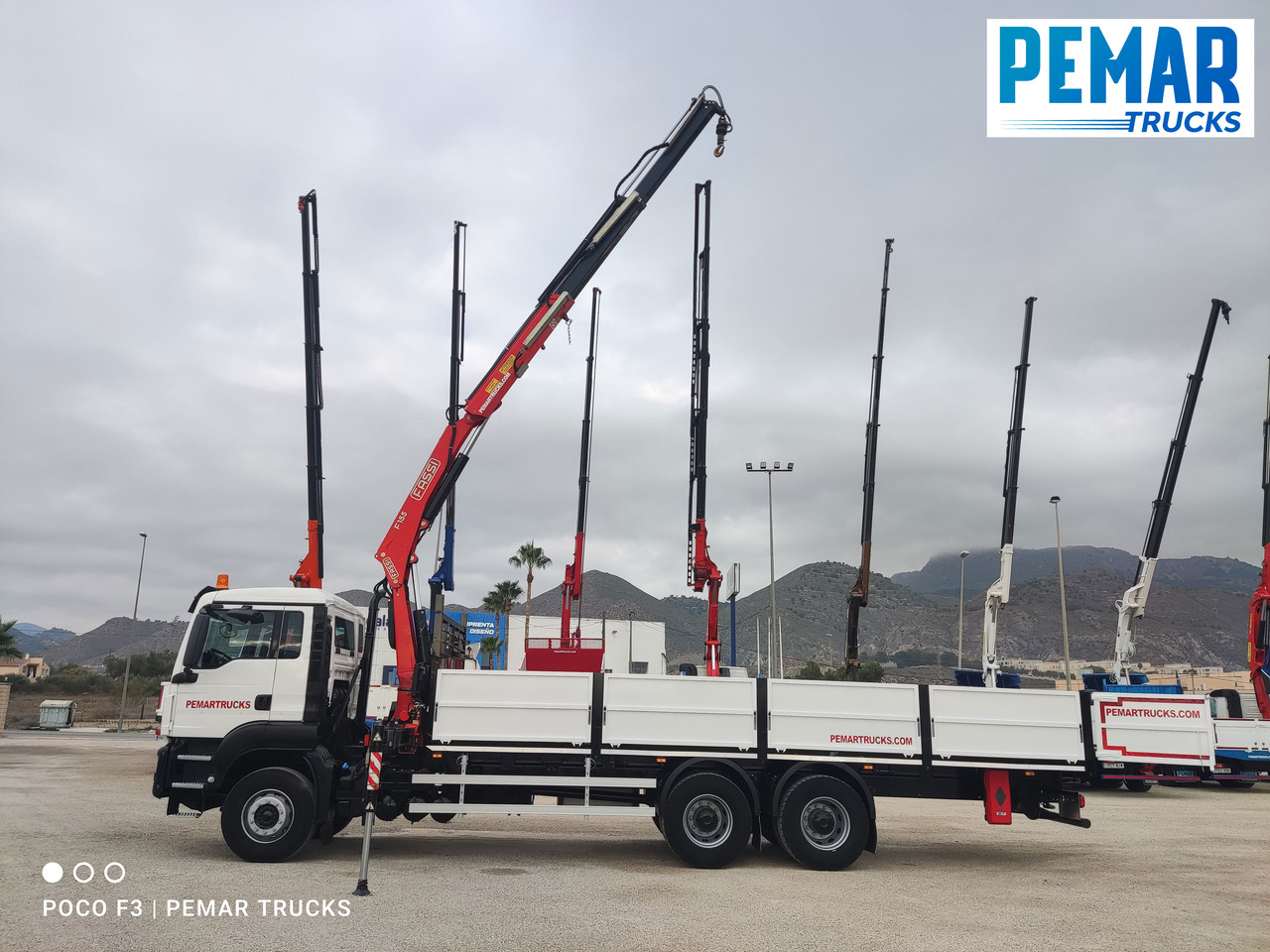 Kraanwagen MAN TGS 26.360 6X4 GRUA CAJA FIJA EURO 6: afbeelding 6