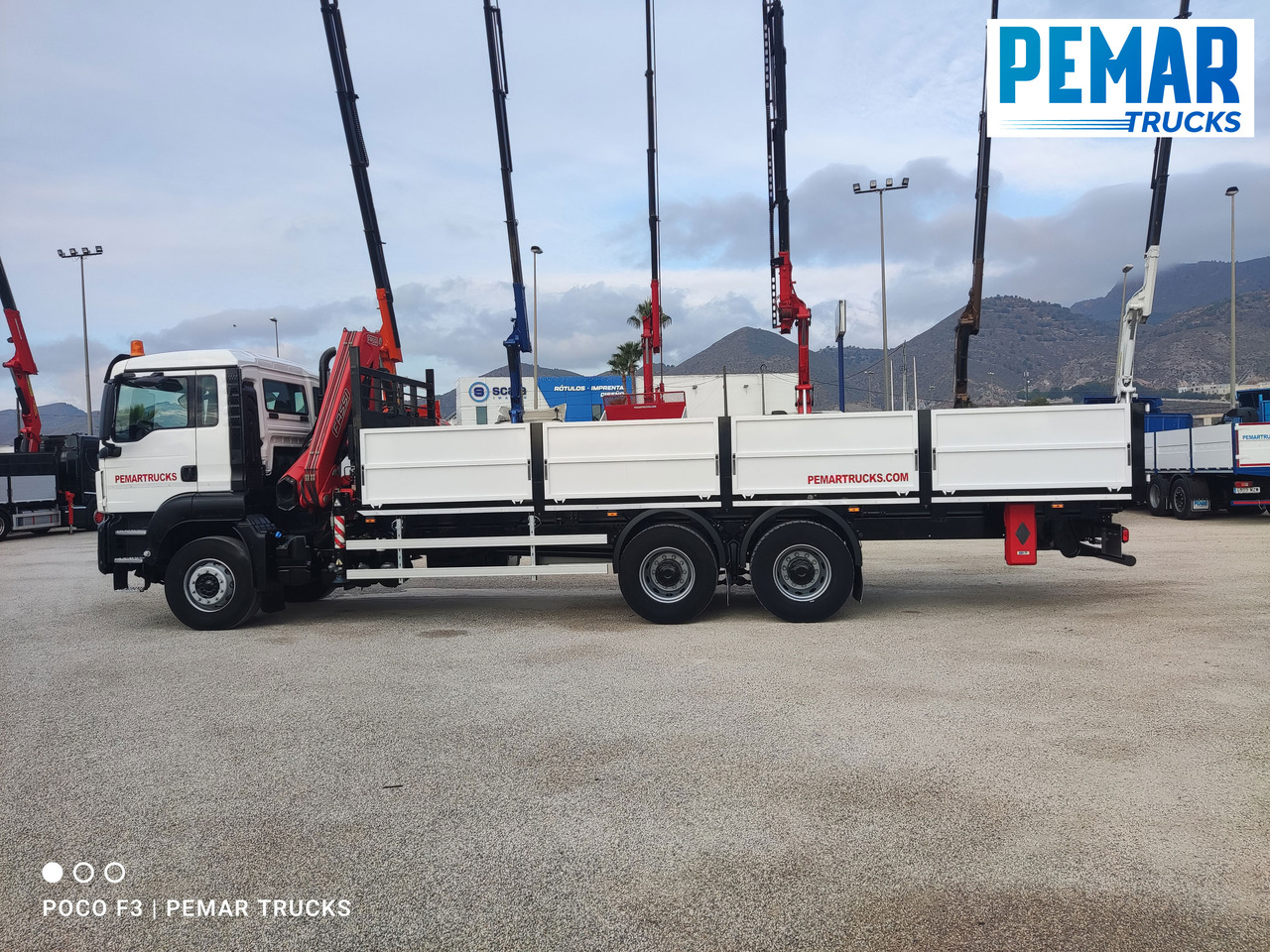 Kraanwagen MAN TGS 26.360 6X4 GRUA CAJA FIJA EURO 6: afbeelding 19