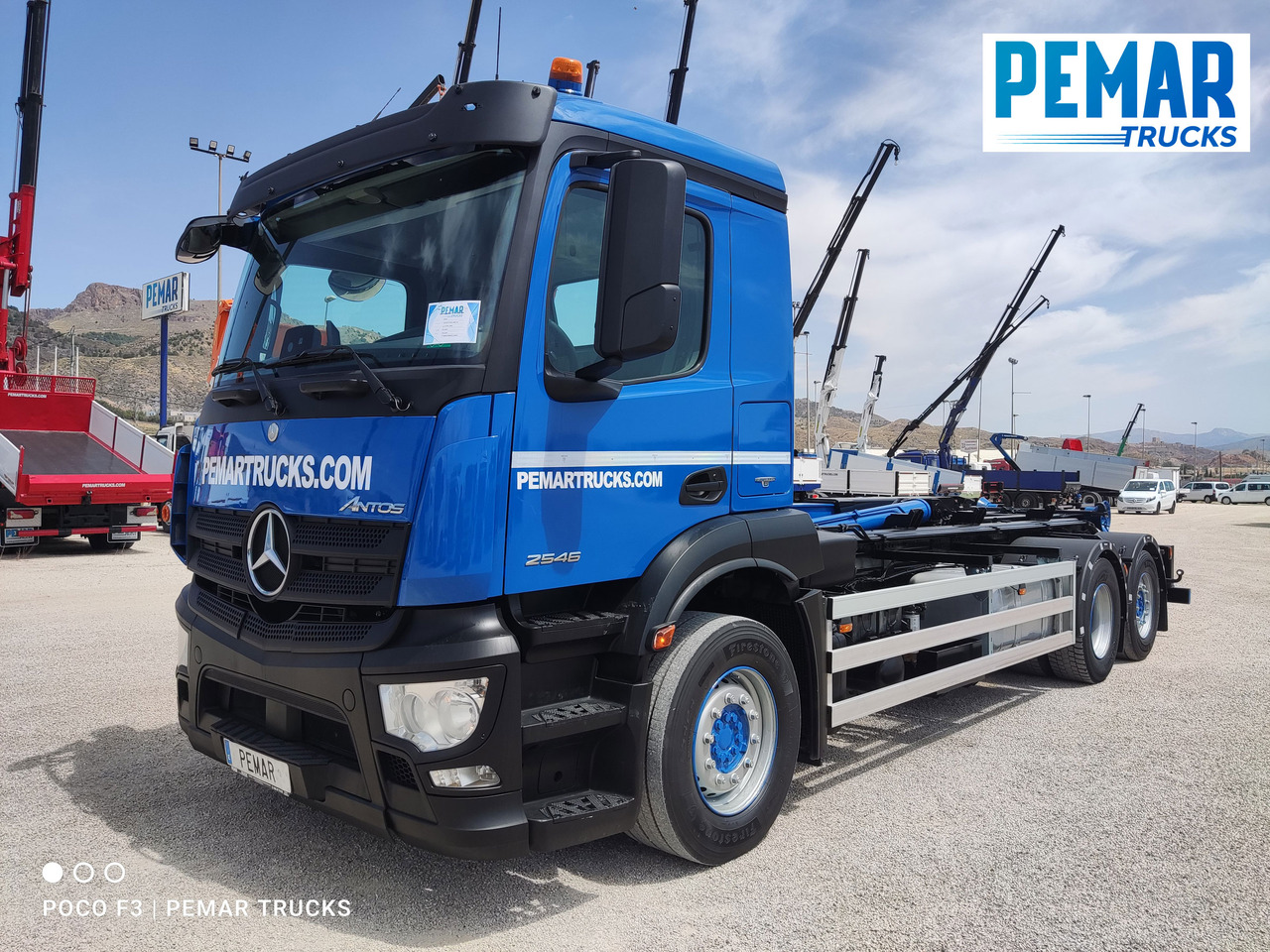 MERCEDES-BENZ ANTOS 2546 6X2 MULTILIFT - Containertransporter/ Wissellaadbak vrachtwagen: afbeelding 2 MERCEDES-BENZ ANTOS 2546 6X2 MULTILIFT - Containertransporter/ Wissellaadbak vrachtwagen: afbeelding 2