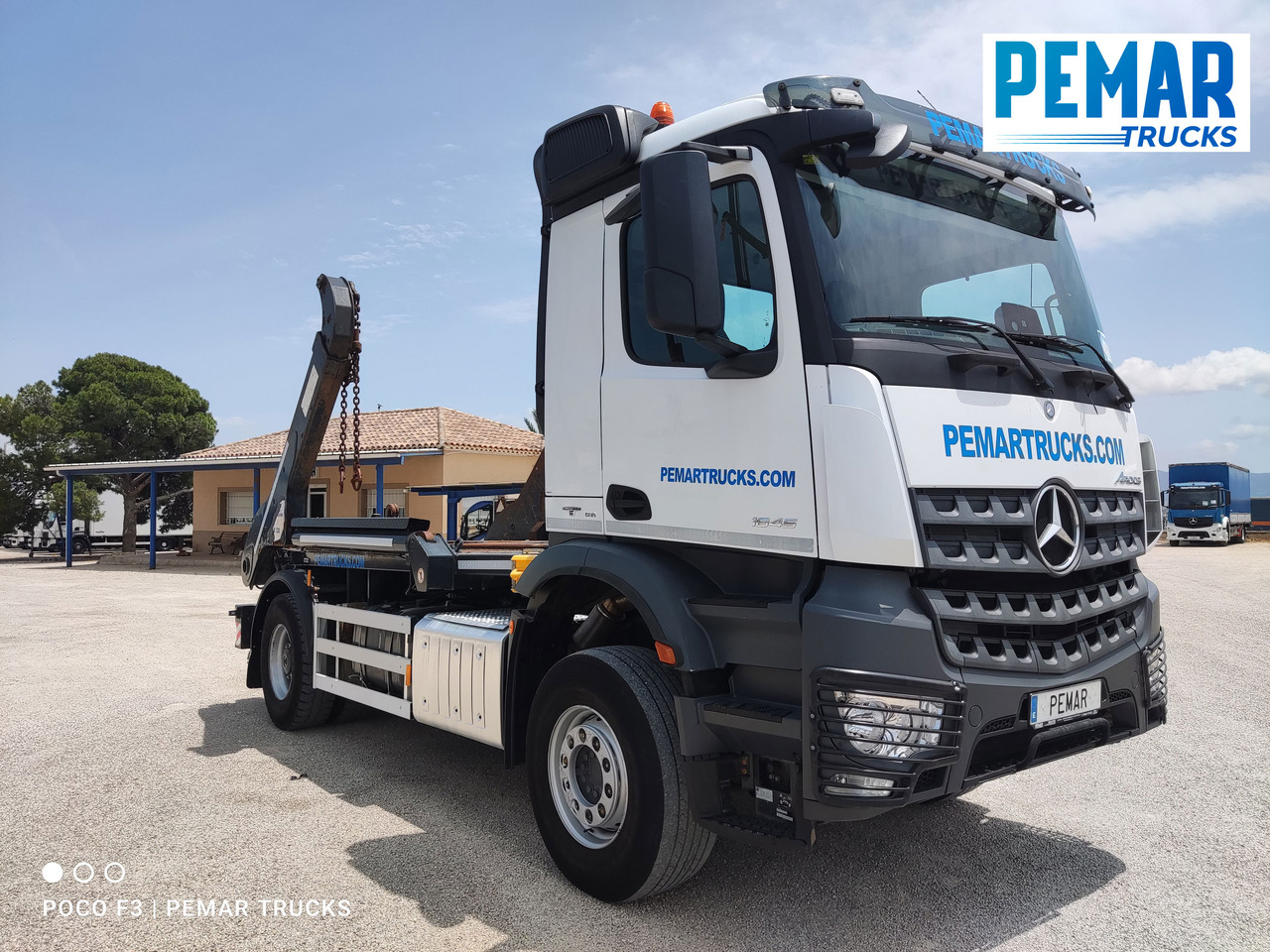 MERCEDES-BENZ AROCS 1845 PORTACONTENEDOR CADENA - Portaalarmsysteem vrachtwagen: afbeelding 4 MERCEDES-BENZ AROCS 1845 PORTACONTENEDOR CADENA - Portaalarmsysteem vrachtwagen: afbeelding 4