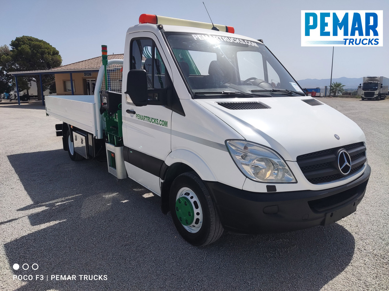 MERCEDES-BENZ SPRINTER 515 CDI GRUA CAJA FIJA 150 CV - Vrachtwagen met open laadbak, Kraanwagen: afbeelding 3 MERCEDES-BENZ SPRINTER 515 CDI GRUA CAJA FIJA 150 CV - Vrachtwagen met open laadbak, Kraanwagen: afbeelding 3