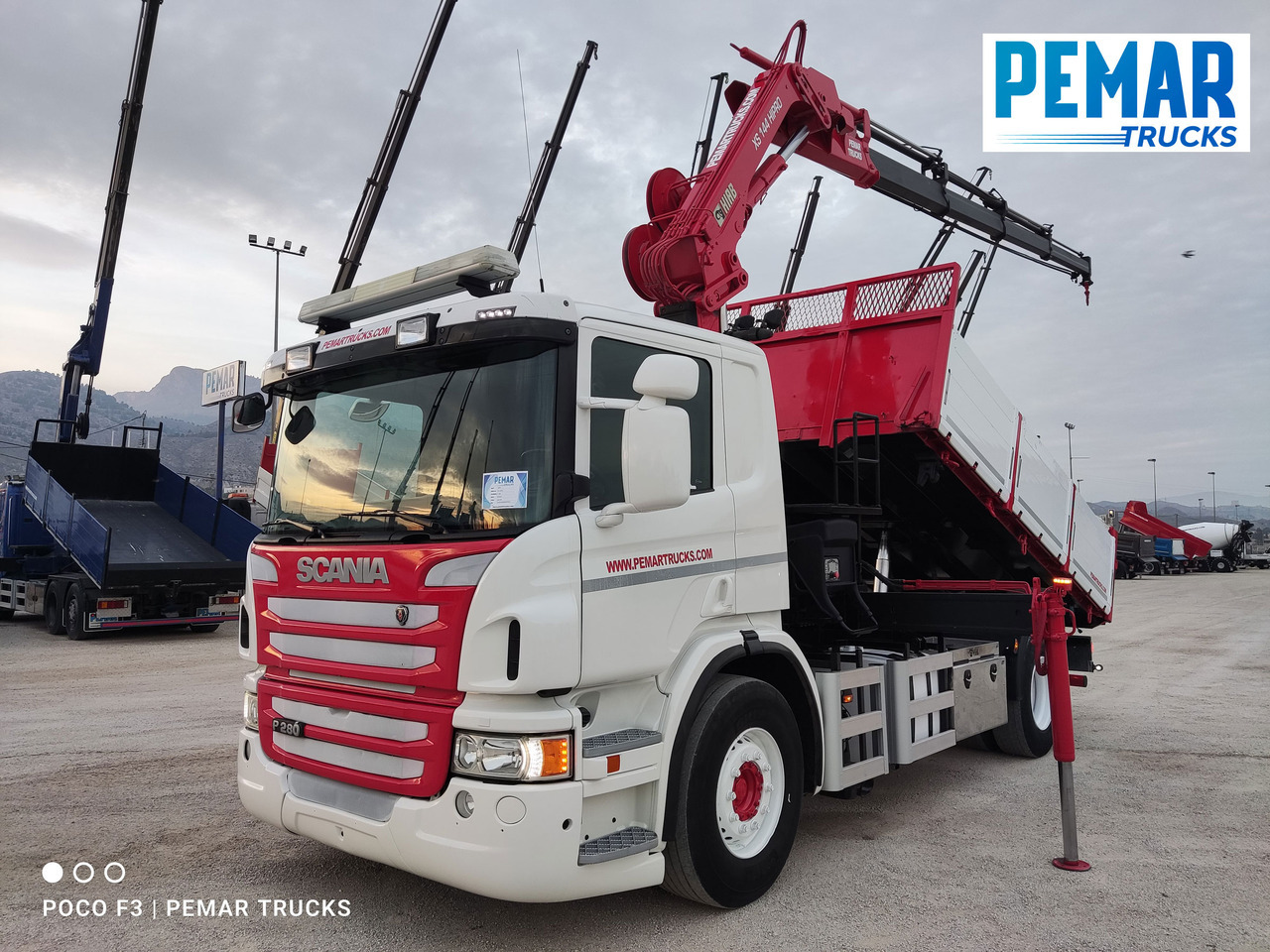 SCANIA P 280 GRUA BASCULANTE 18T EURO 6 - Kraanwagen: afbeelding 1 SCANIA P 280 GRUA BASCULANTE 18T EURO 6 - Kraanwagen: afbeelding 1