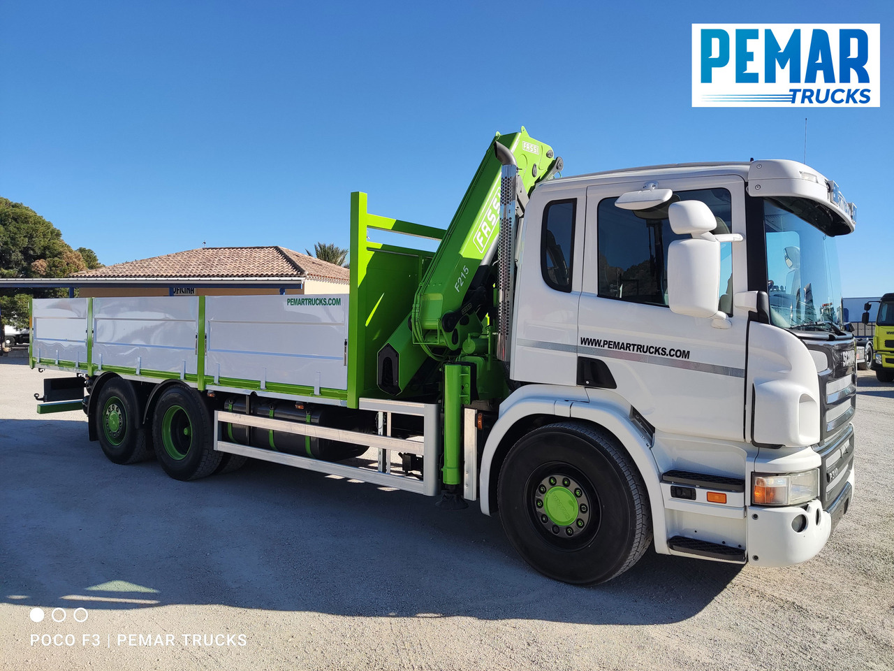 SCANIA P 310 6X2 GRUA CAJA FIJA FASSI F 210 - Kraanwagen: afbeelding 5 SCANIA P 310 6X2 GRUA CAJA FIJA FASSI F 210 - Kraanwagen: afbeelding 5