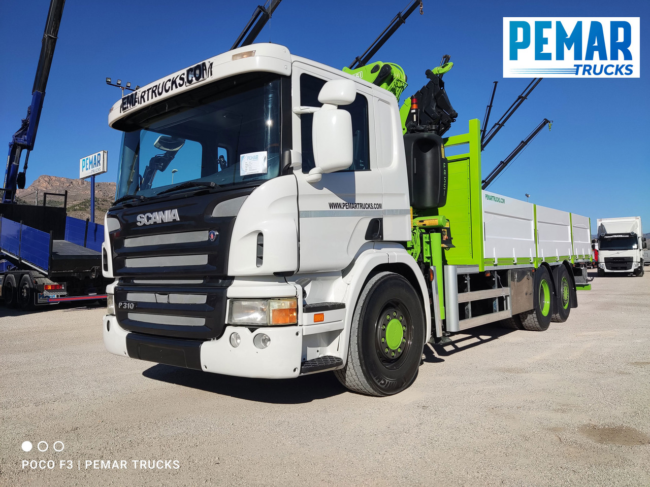 SCANIA P 310 6X2 GRUA CAJA FIJA FASSI F 210 - Kraanwagen: afbeelding 2 SCANIA P 310 6X2 GRUA CAJA FIJA FASSI F 210 - Kraanwagen: afbeelding 2