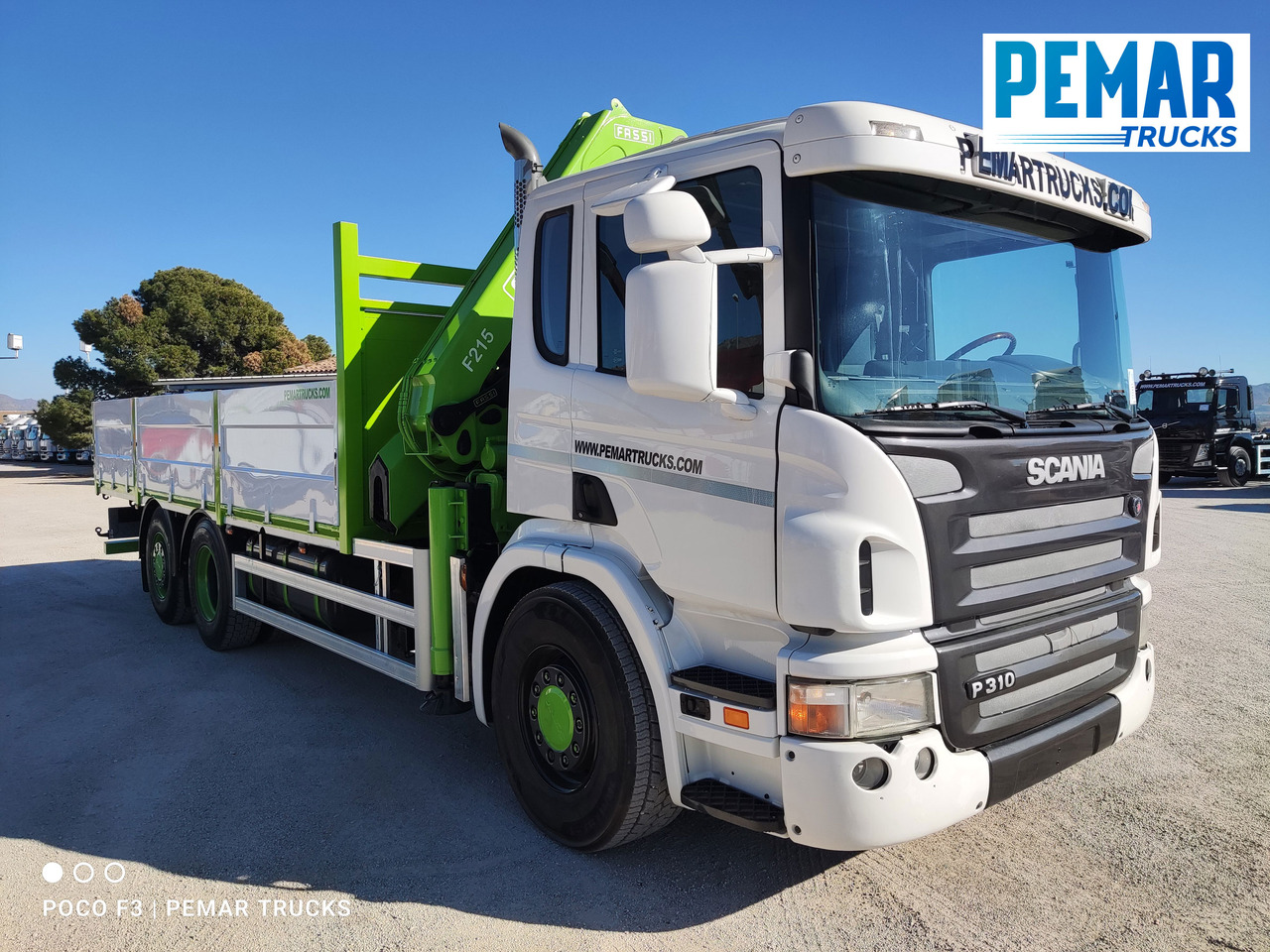 SCANIA P 310 6X2 GRUA CAJA FIJA FASSI F 210 - Kraanwagen: afbeelding 4 SCANIA P 310 6X2 GRUA CAJA FIJA FASSI F 210 - Kraanwagen: afbeelding 4