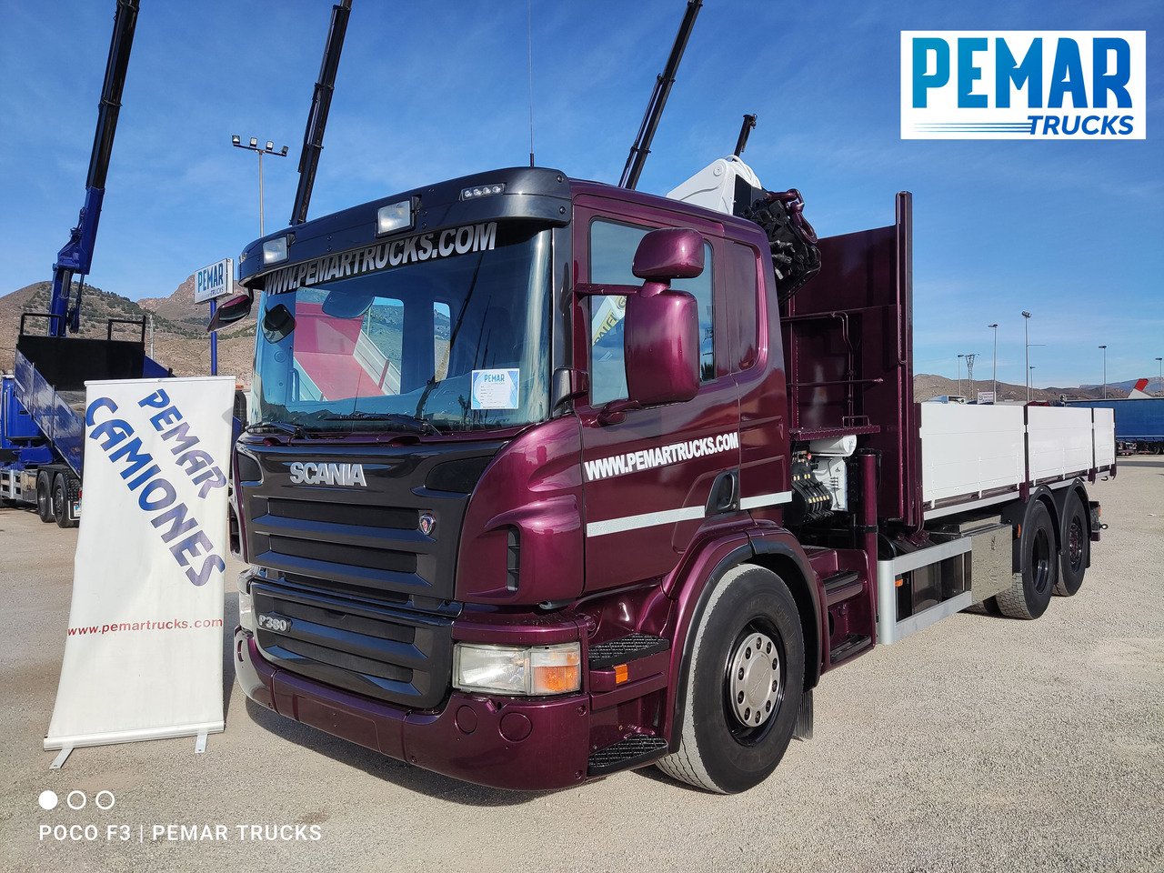 SCANIA P 380 6X2 GRUA BASCULANTE - Kipper vrachtwagen, Kraanwagen: afbeelding 2 SCANIA P 380 6X2 GRUA BASCULANTE - Kipper vrachtwagen, Kraanwagen: afbeelding 2