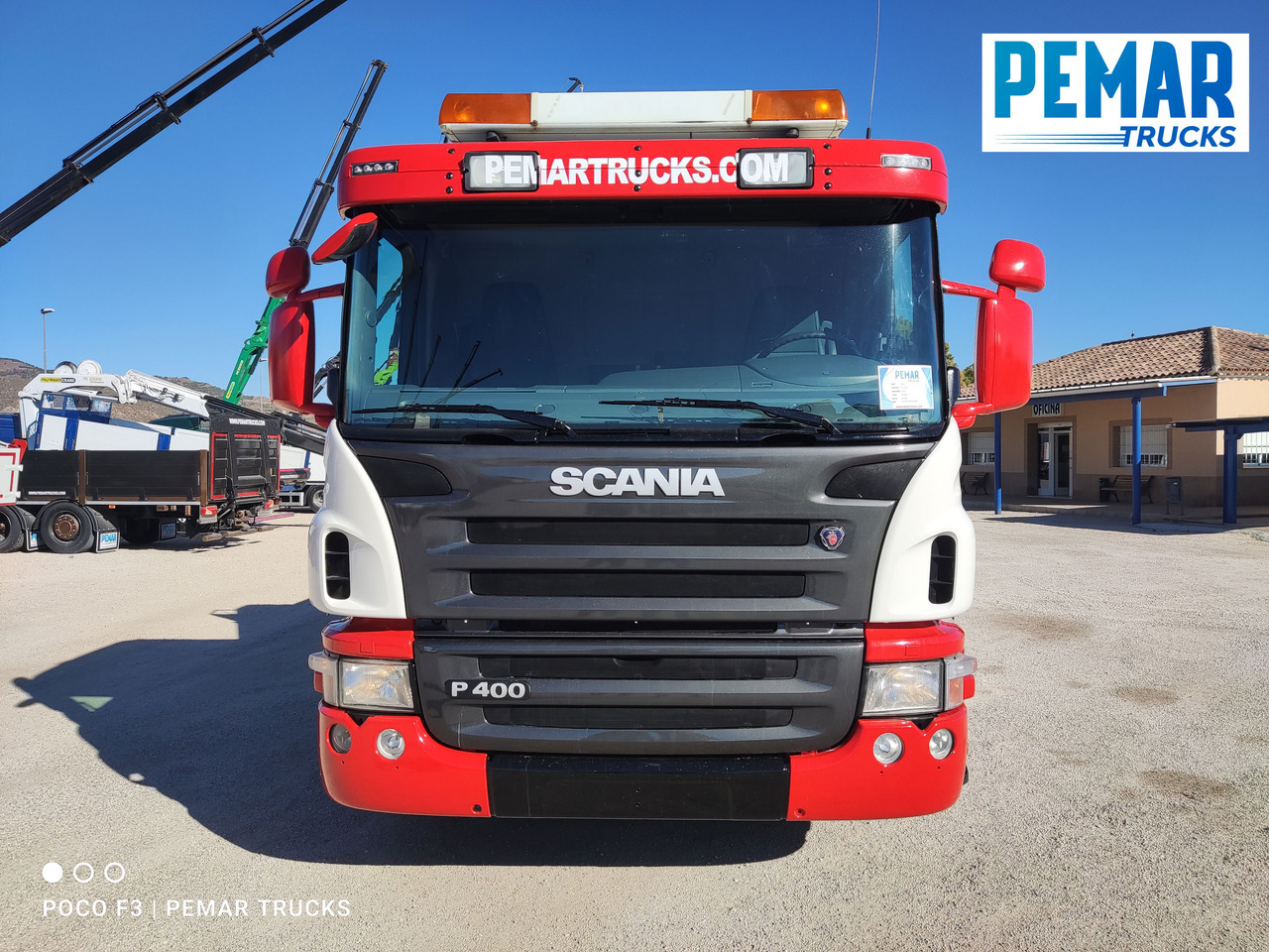 SCANIA P 400 6X2 GRUA CAJA FIJA - Kraanwagen: afbeelding 3 SCANIA P 400 6X2 GRUA CAJA FIJA - Kraanwagen: afbeelding 3