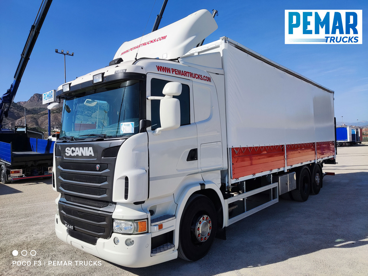 SCANIA R 440 6X2 SEMITAUTLINER - Schuifzeilen vrachtwagen: afbeelding 2 SCANIA R 440 6X2 SEMITAUTLINER - Schuifzeilen vrachtwagen: afbeelding 2