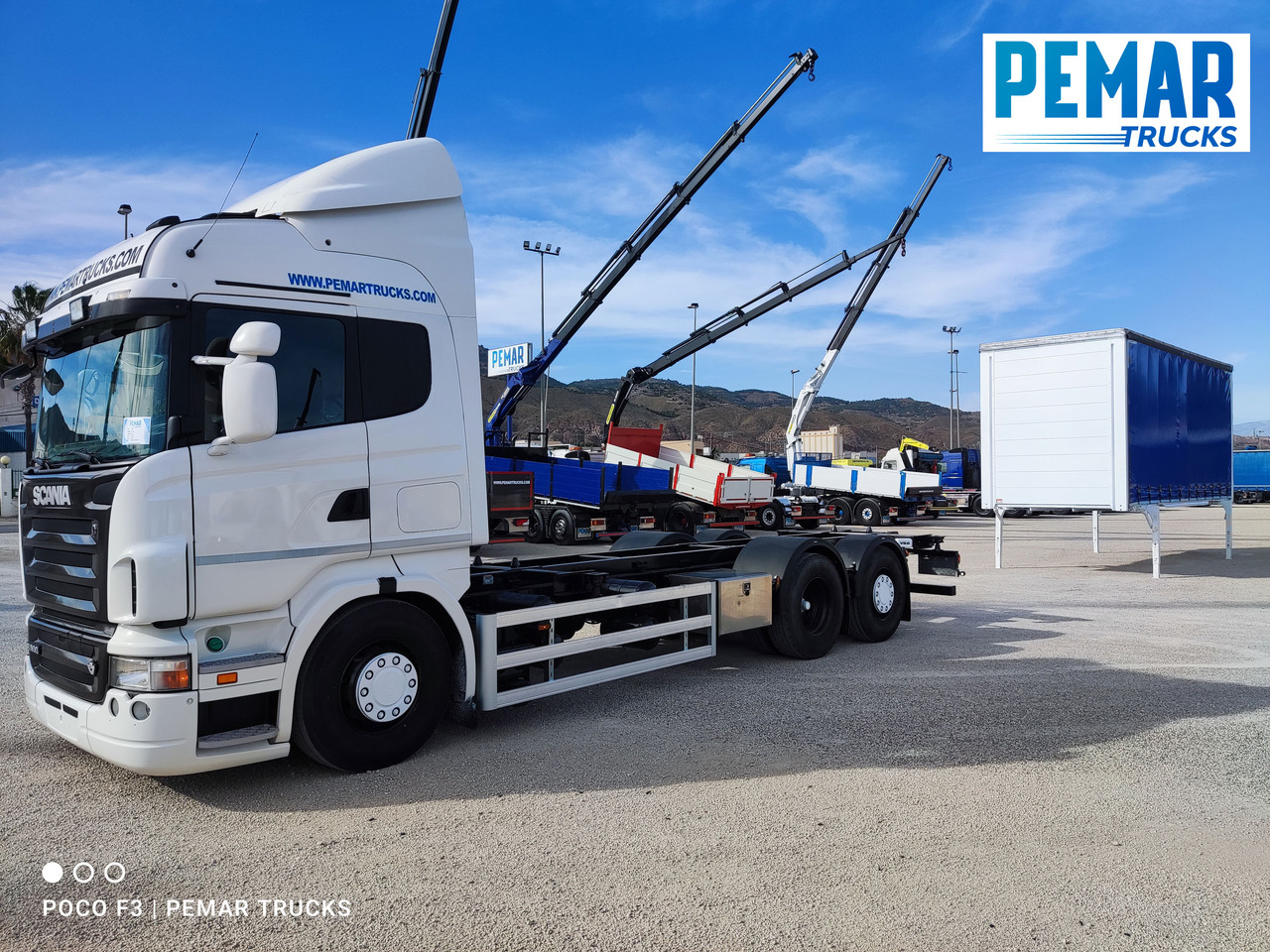 Containertransporter/ Wissellaadbak vrachtwagen SCANIA R 500 6X2 TAUTLINER CAJA INTERCAMBIABLE: afbeelding 39 Containertransporter/ Wissellaadbak vrachtwagen SCANIA R 500 6X2 TAUTLINER CAJA INTERCAMBIABLE: afbeelding 39