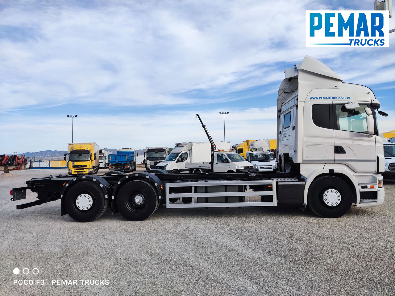 Containertransporter/ Wissellaadbak vrachtwagen SCANIA R 500 6X2 TAUTLINER CAJA INTERCAMBIABLE: afbeelding 44 Containertransporter/ Wissellaadbak vrachtwagen SCANIA R 500 6X2 TAUTLINER CAJA INTERCAMBIABLE: afbeelding 44