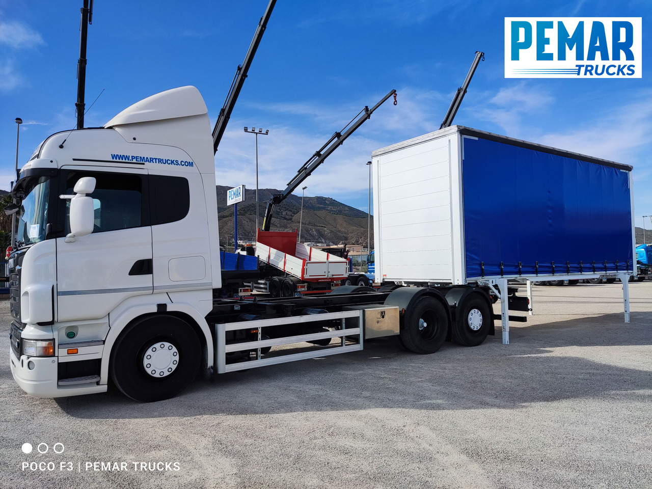 Containertransporter/ Wissellaadbak vrachtwagen SCANIA R 500 6X2 TAUTLINER CAJA INTERCAMBIABLE: afbeelding 35 Containertransporter/ Wissellaadbak vrachtwagen SCANIA R 500 6X2 TAUTLINER CAJA INTERCAMBIABLE: afbeelding 35