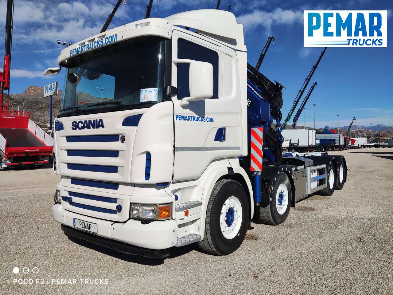 SCANIA R 500 GRUA GANCHO MULTILIFT - Containertransporter/ Wissellaadbak vrachtwagen, Kraanwagen: afbeelding 2 SCANIA R 500 GRUA GANCHO MULTILIFT - Containertransporter/ Wissellaadbak vrachtwagen, Kraanwagen: afbeelding 2