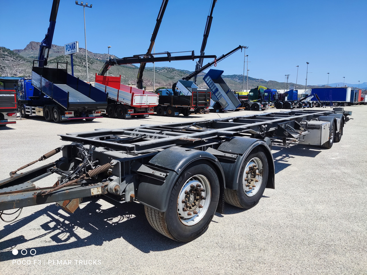 SCHMITZ CARGOBULL KO36 CHASIS MEGATRAILER 4 ejes - Chassis aanhangwagen: afbeelding 1 SCHMITZ CARGOBULL KO36 CHASIS MEGATRAILER 4 ejes - Chassis aanhangwagen: afbeelding 1