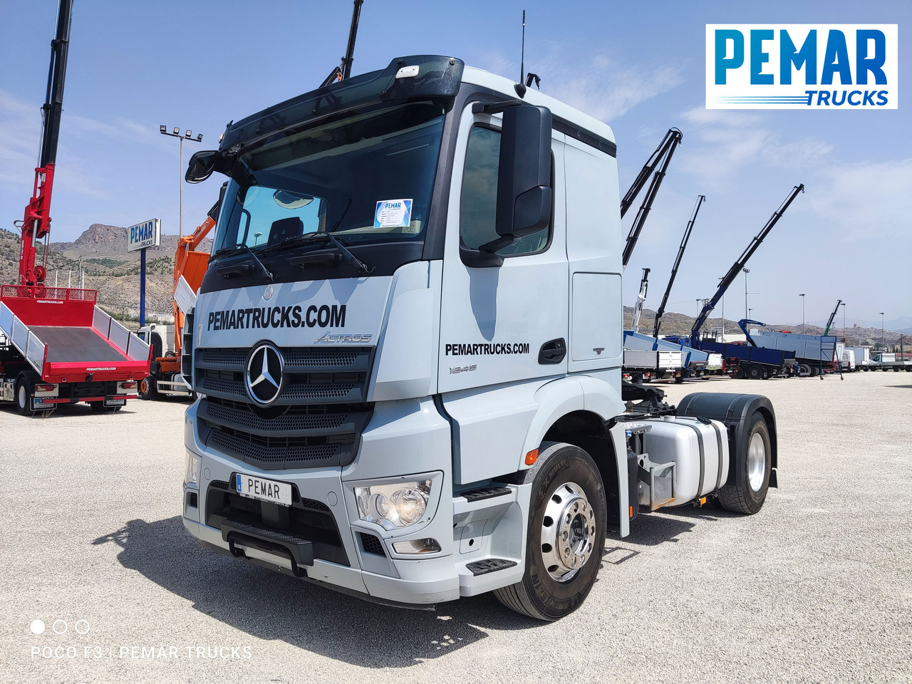 MERCEDES-BENZ ACTROS 1845 TRACTORA EQUIPO HIDRAULICO - Trekker: afbeelding 1 MERCEDES-BENZ ACTROS 1845 TRACTORA EQUIPO HIDRAULICO - Trekker: afbeelding 1