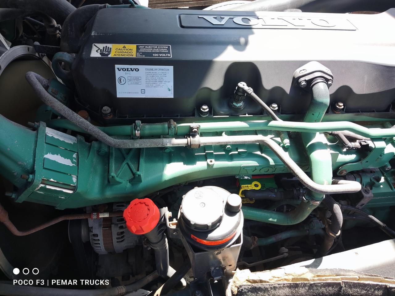 VOLVO 11 LITROS D11C450 - Motor: afbeelding 2 VOLVO 11 LITROS D11C450 - Motor: afbeelding 2