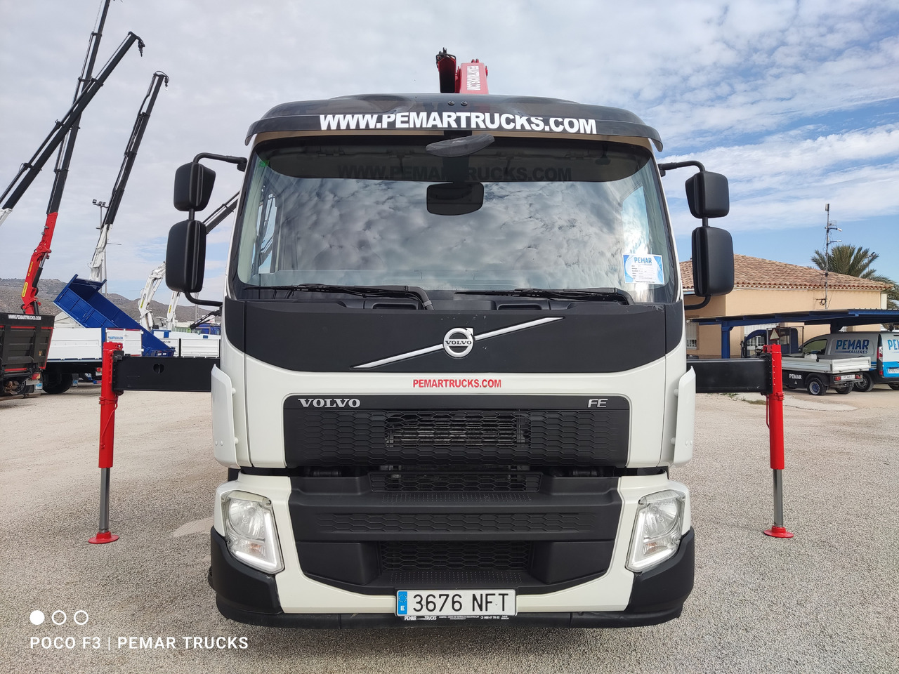 VOLVO FE 280 GRUA CAJA FIJA 18T EURO 6 - Kraanwagen: afbeelding 2 VOLVO FE 280 GRUA CAJA FIJA 18T EURO 6 - Kraanwagen: afbeelding 2