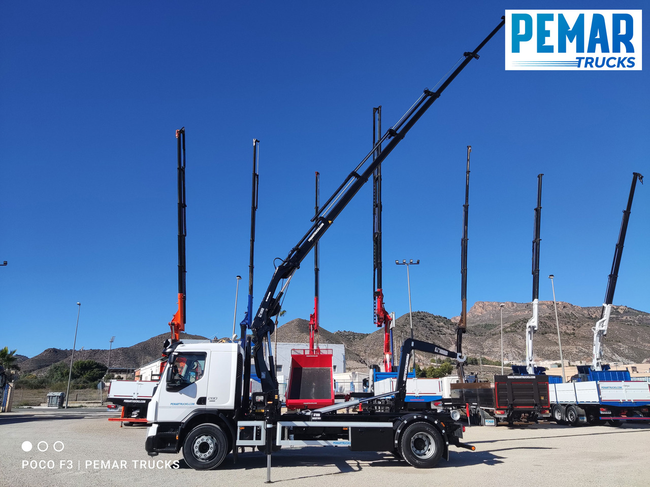 VOLVO FE 280 GRUA MULTILIFT 18T EURO 6 - Kipper vrachtwagen, Kraanwagen: afbeelding 5 VOLVO FE 280 GRUA MULTILIFT 18T EURO 6 - Kipper vrachtwagen, Kraanwagen: afbeelding 5