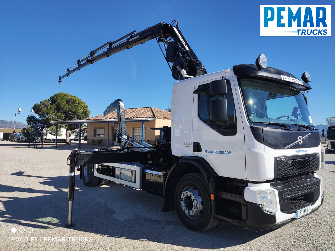 VOLVO FE 280 GRUA MULTILIFT 18T EURO 6 - Kipper vrachtwagen, Kraanwagen: afbeelding 3 VOLVO FE 280 GRUA MULTILIFT 18T EURO 6 - Kipper vrachtwagen, Kraanwagen: afbeelding 3