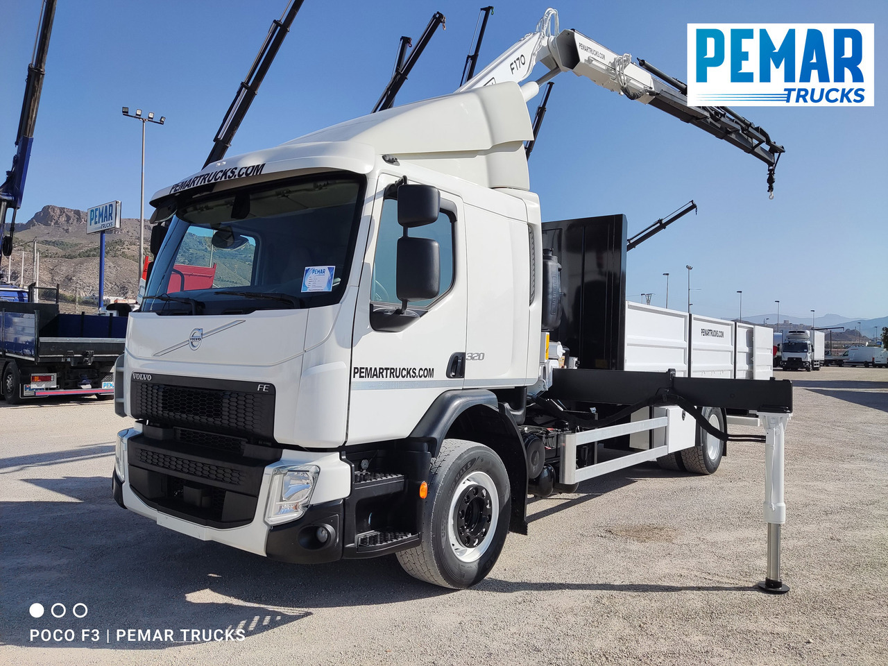 VOLVO FE 320 GRUA CAJA FIJA 18T EURO 6 - Kraanwagen: afbeelding 1 VOLVO FE 320 GRUA CAJA FIJA 18T EURO 6 - Kraanwagen: afbeelding 1