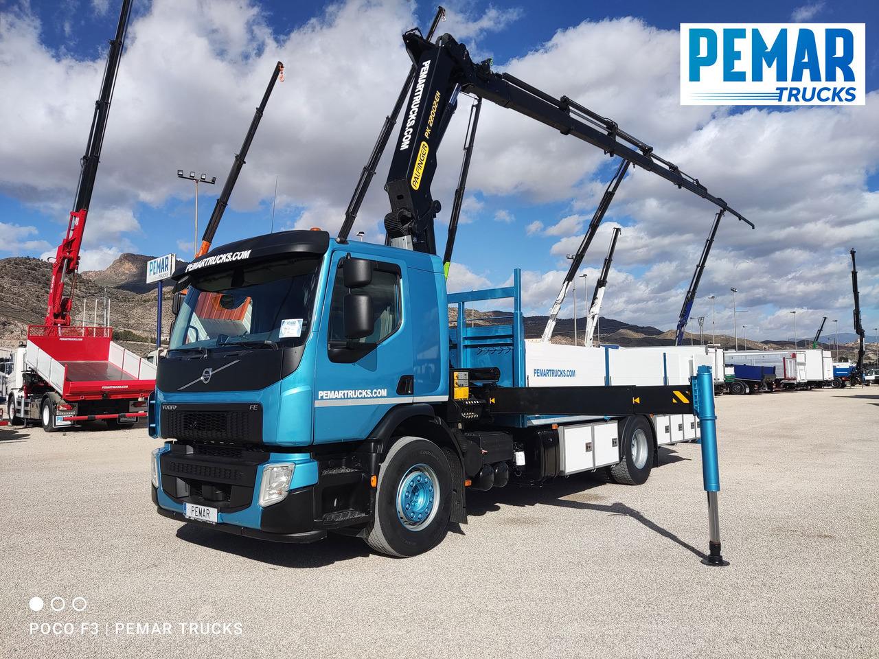 VOLVO FE 320 GRUA CAJA FIJA - Kraanwagen: afbeelding 1 VOLVO FE 320 GRUA CAJA FIJA - Kraanwagen: afbeelding 1