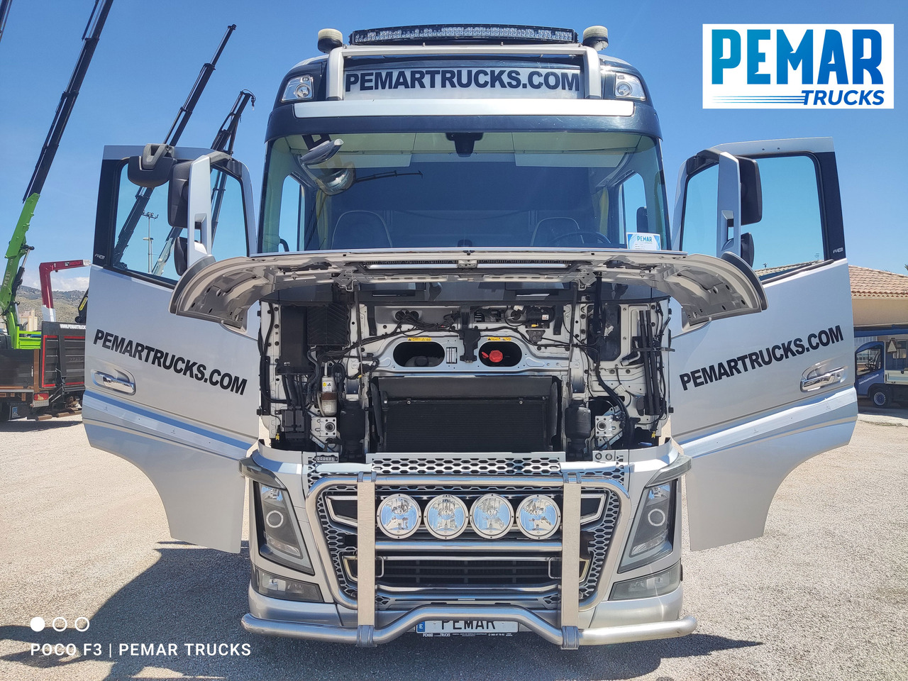 Vrachtwagen met open laadbak VOLVO FH16 750 8X4 PLATAFORMA CAJA ABIERTA: afbeelding 16