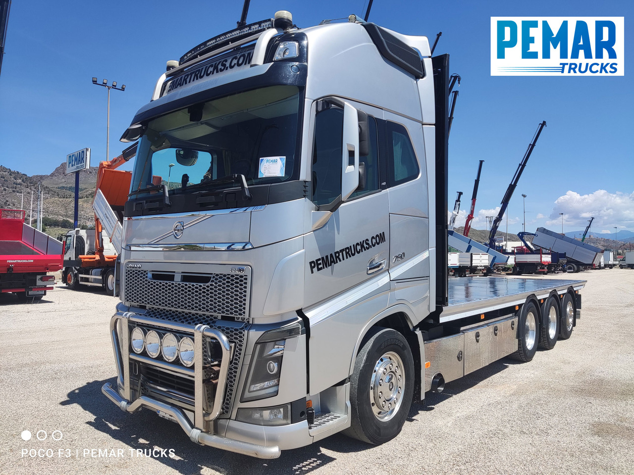 VOLVO FH16 750 8X4 PLATAFORMA CAJA ABIERTA - Vrachtwagen met open laadbak: afbeelding 1 VOLVO FH16 750 8X4 PLATAFORMA CAJA ABIERTA - Vrachtwagen met open laadbak: afbeelding 1