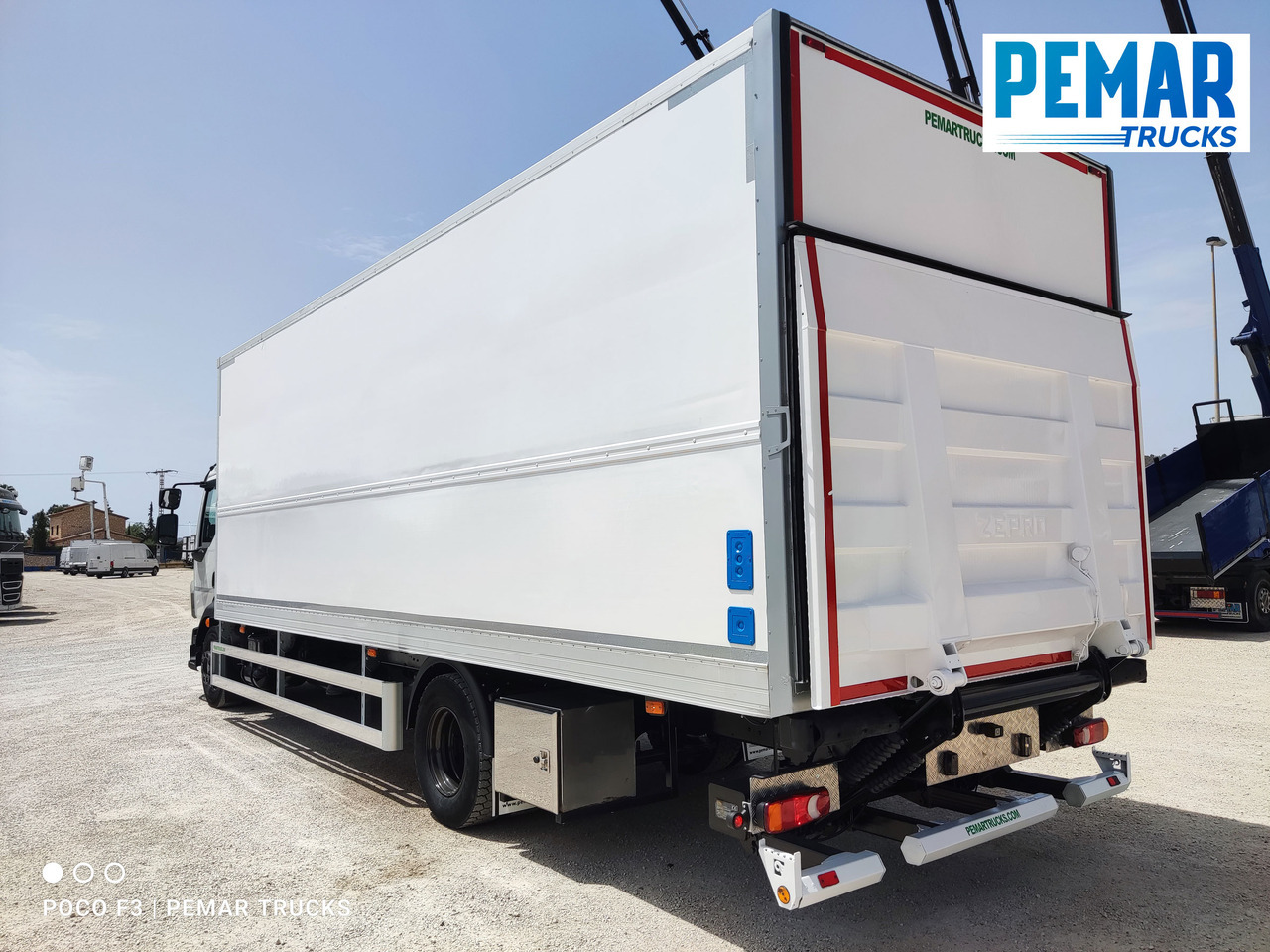 Bakwagen VOLVO FL 240 FURGON CERRADO 16T EURO 5: afbeelding 7