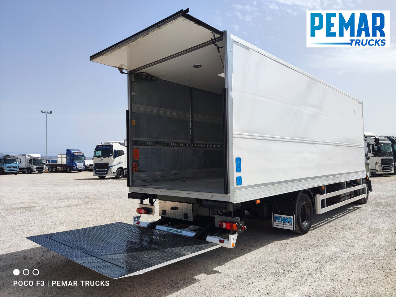 Bakwagen VOLVO FL 240 FURGON CERRADO 16T EURO 5: afbeelding 9