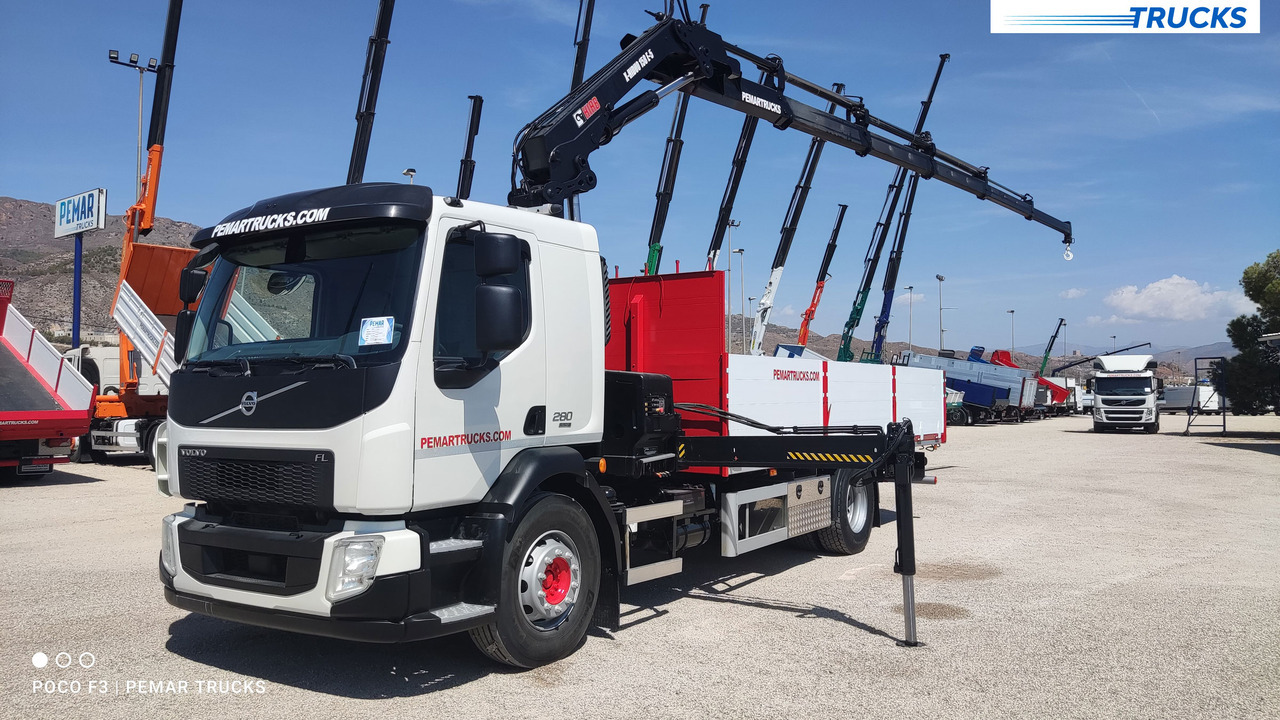 VOLVO FL 280 GRUA CAJA FIJA EURO 6 - Kraanwagen: afbeelding 2 VOLVO FL 280 GRUA CAJA FIJA EURO 6 - Kraanwagen: afbeelding 2