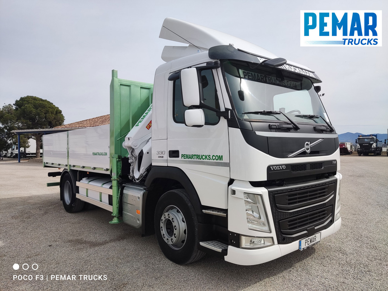 VOLVO FM 330 4X2 GRUA CAJA FIJA - Vrachtwagen met open laadbak, Kraanwagen: afbeelding 4 VOLVO FM 330 4X2 GRUA CAJA FIJA - Vrachtwagen met open laadbak, Kraanwagen: afbeelding 4