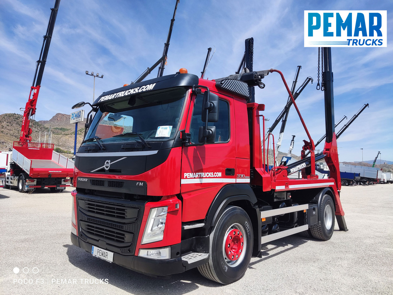 VOLVO FM 330 PORTACONTENEDOR CADENAS 18T - Portaalarmsysteem vrachtwagen: afbeelding 1 VOLVO FM 330 PORTACONTENEDOR CADENAS 18T - Portaalarmsysteem vrachtwagen: afbeelding 1