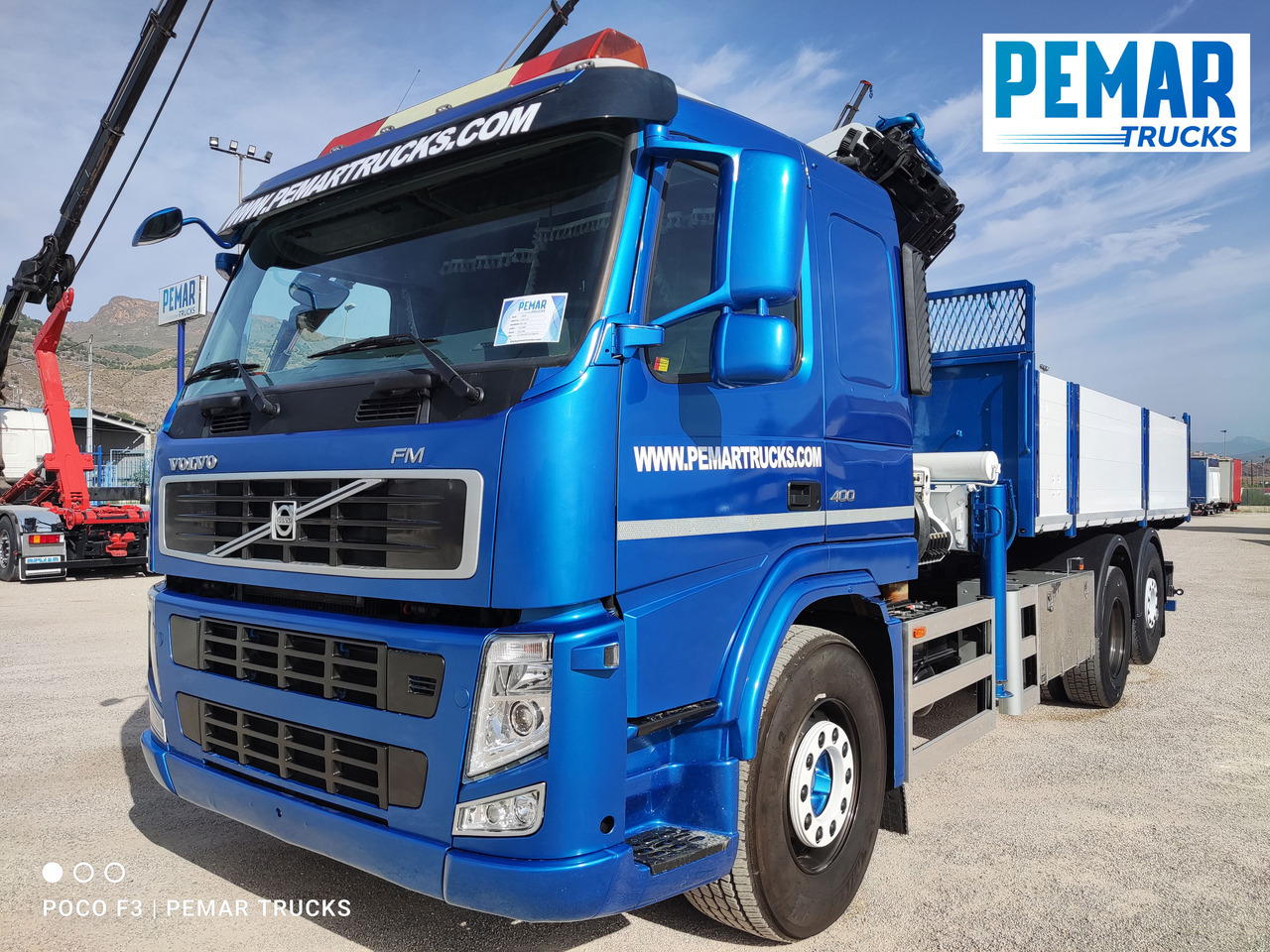VOLVO FM 400 6X2 GRUA PALFINGER PK 23002 BASCULANTE - Kipper vrachtwagen, Kraanwagen: afbeelding 2 VOLVO FM 400 6X2 GRUA PALFINGER PK 23002 BASCULANTE - Kipper vrachtwagen, Kraanwagen: afbeelding 2