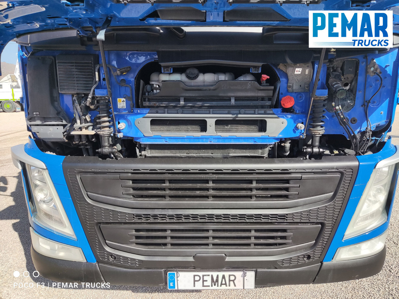 Vrachtwagen met open laadbak, Kraanwagen VOLVO FM 450 6X2 GRUA CAJA FIJA EURO 6: afbeelding 34