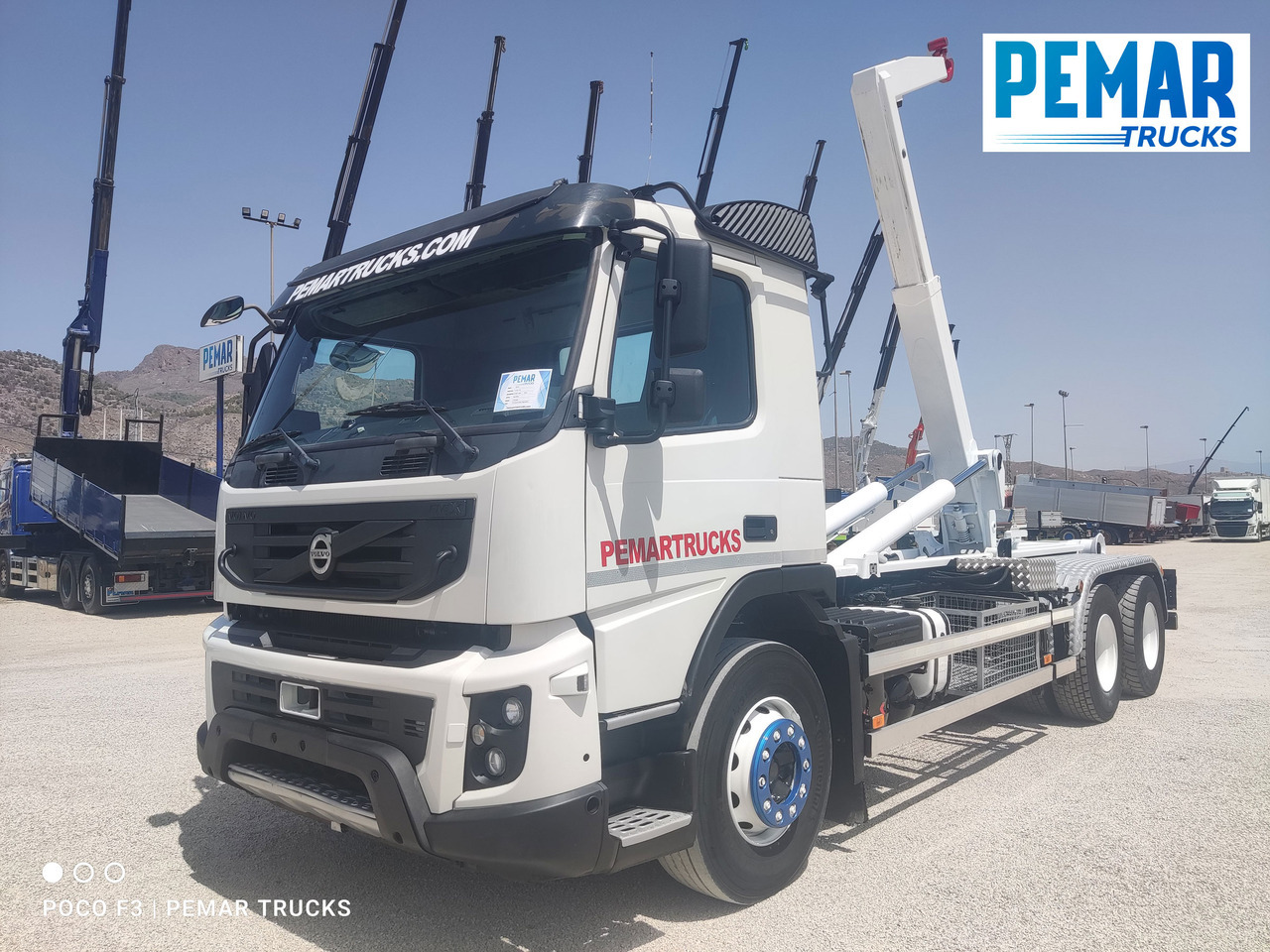 VOLVO FMX 410 6X4 MULTILIFT 21T EURO 5 - Containertransporter/ Wissellaadbak vrachtwagen: afbeelding 1 VOLVO FMX 410 6X4 MULTILIFT 21T EURO 5 - Containertransporter/ Wissellaadbak vrachtwagen: afbeelding 1