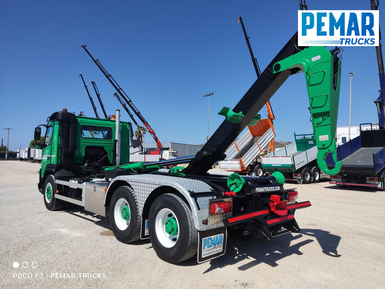 Leasing VOLVO FMX 460 6X4 MULTILIFT 21T EURO 5 VOLVO FMX 460 6X4 MULTILIFT 21T EURO 5: afbeelding 20