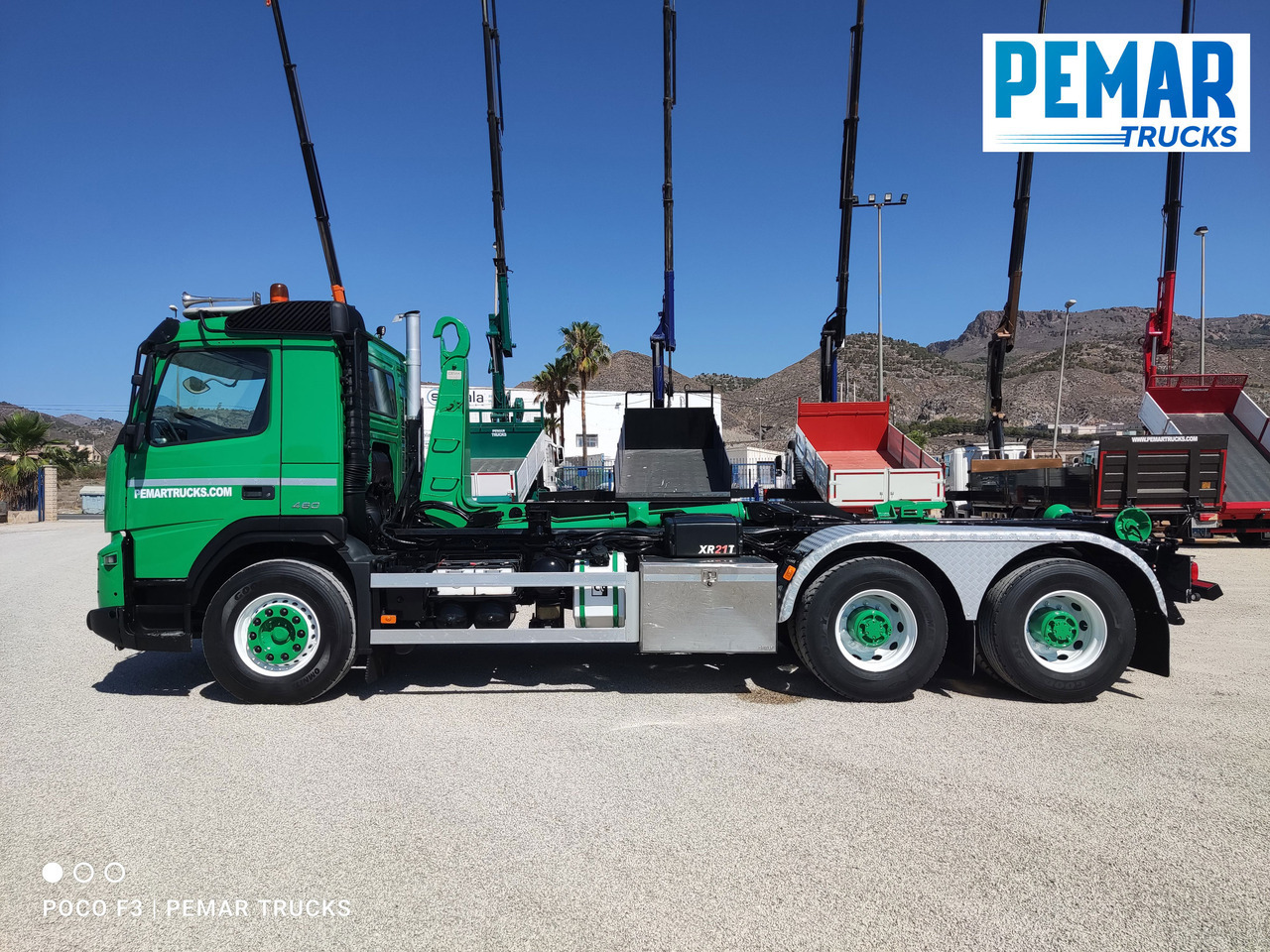 Leasing VOLVO FMX 460 6X4 MULTILIFT 21T EURO 5 VOLVO FMX 460 6X4 MULTILIFT 21T EURO 5: afbeelding 9