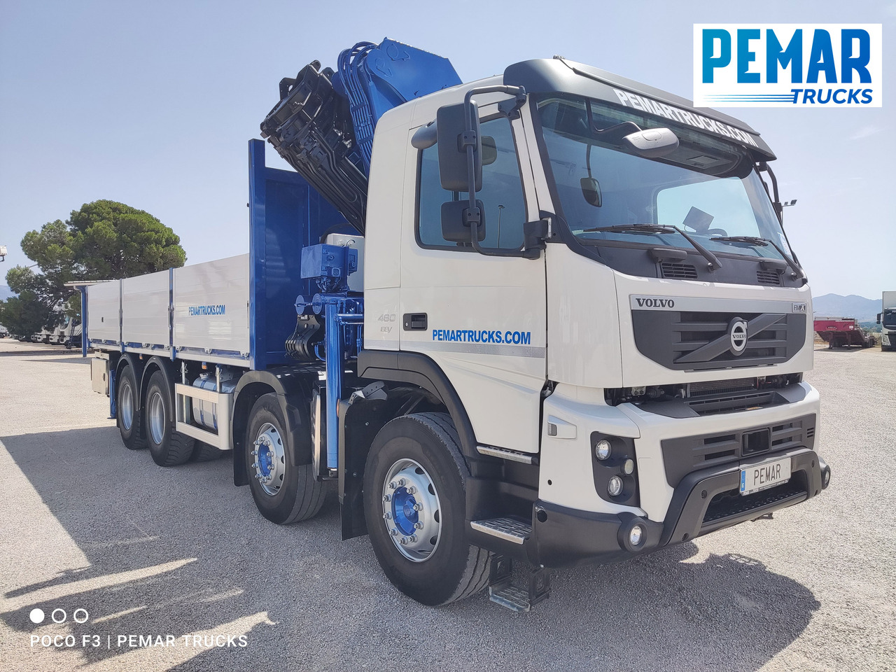 VOLVO FMX 460 8X4 GRUA CAJA FIJA ABIERTA - Vrachtwagen met open laadbak: afbeelding 4 VOLVO FMX 460 8X4 GRUA CAJA FIJA ABIERTA - Vrachtwagen met open laadbak: afbeelding 4