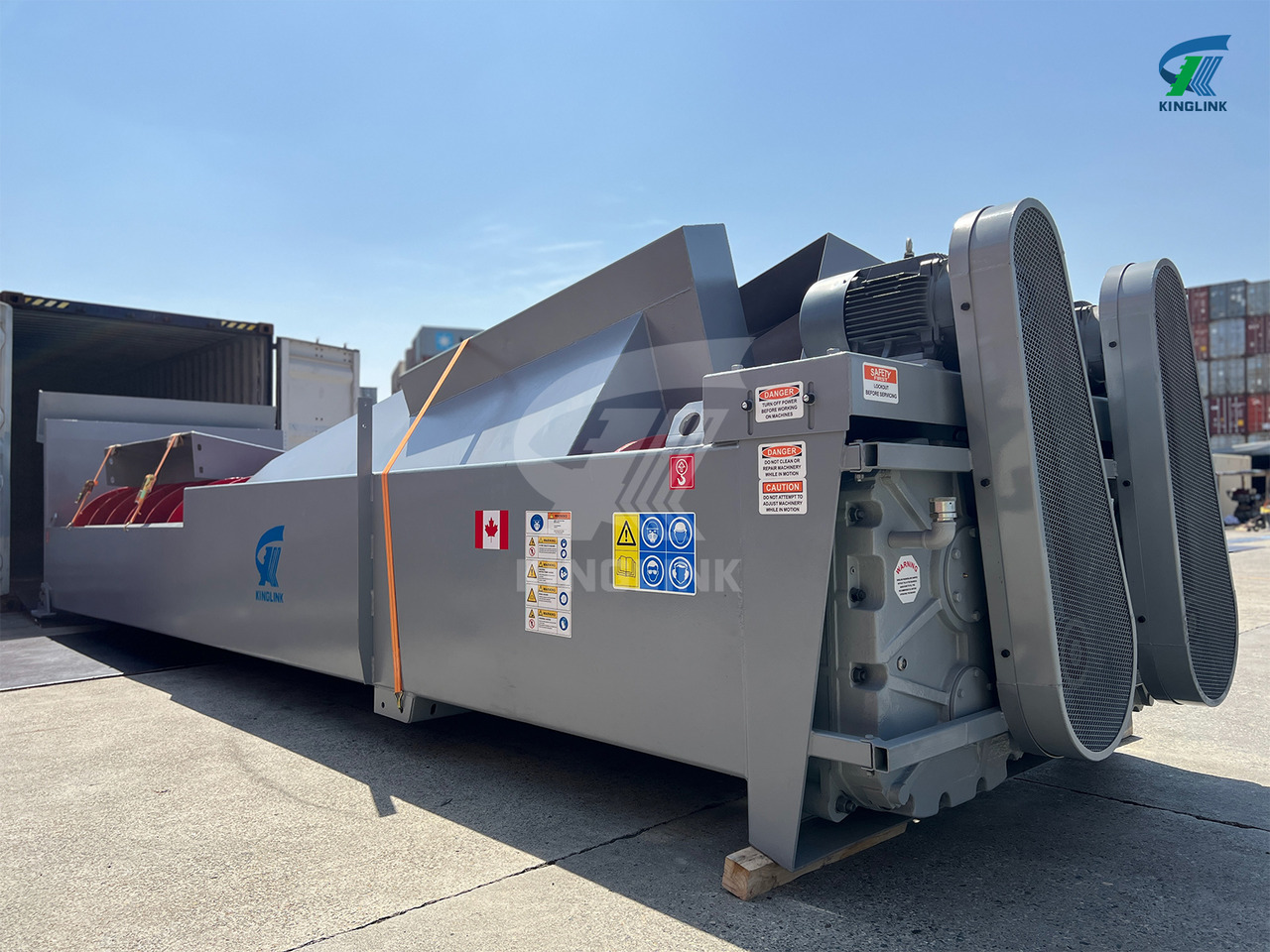 KINGLINK Sandscrew 36'' x 25' | Fine Material Washer | Sand Screw in Canada - Bouwmachine: afbeelding 1 KINGLINK Sandscrew 36'' x 25' | Fine Material Washer | Sand Screw in Canada - Bouwmachine: afbeelding 1