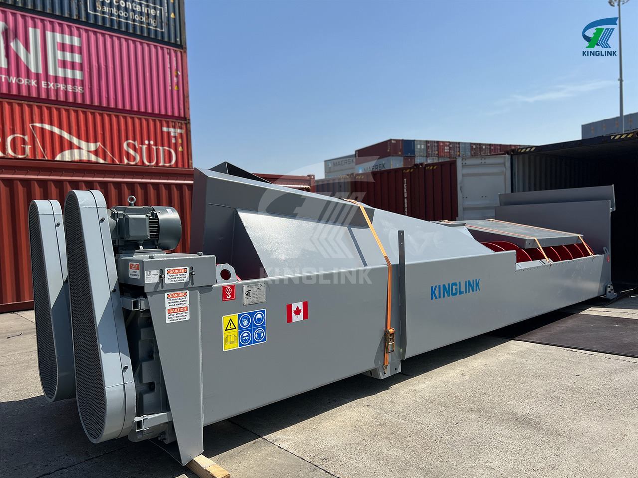 KINGLINK Sandscrew 36'' x 25' | Fine Material Washer | Sand Screw in Canada - Bouwmachine: afbeelding 3 KINGLINK Sandscrew 36'' x 25' | Fine Material Washer | Sand Screw in Canada - Bouwmachine: afbeelding 3