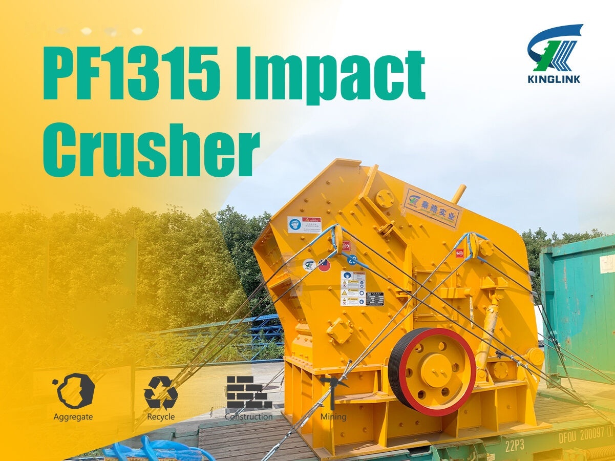 Nieuw Slagbreker Kinglink HSI Impact Crusher PF1315: afbeelding 6