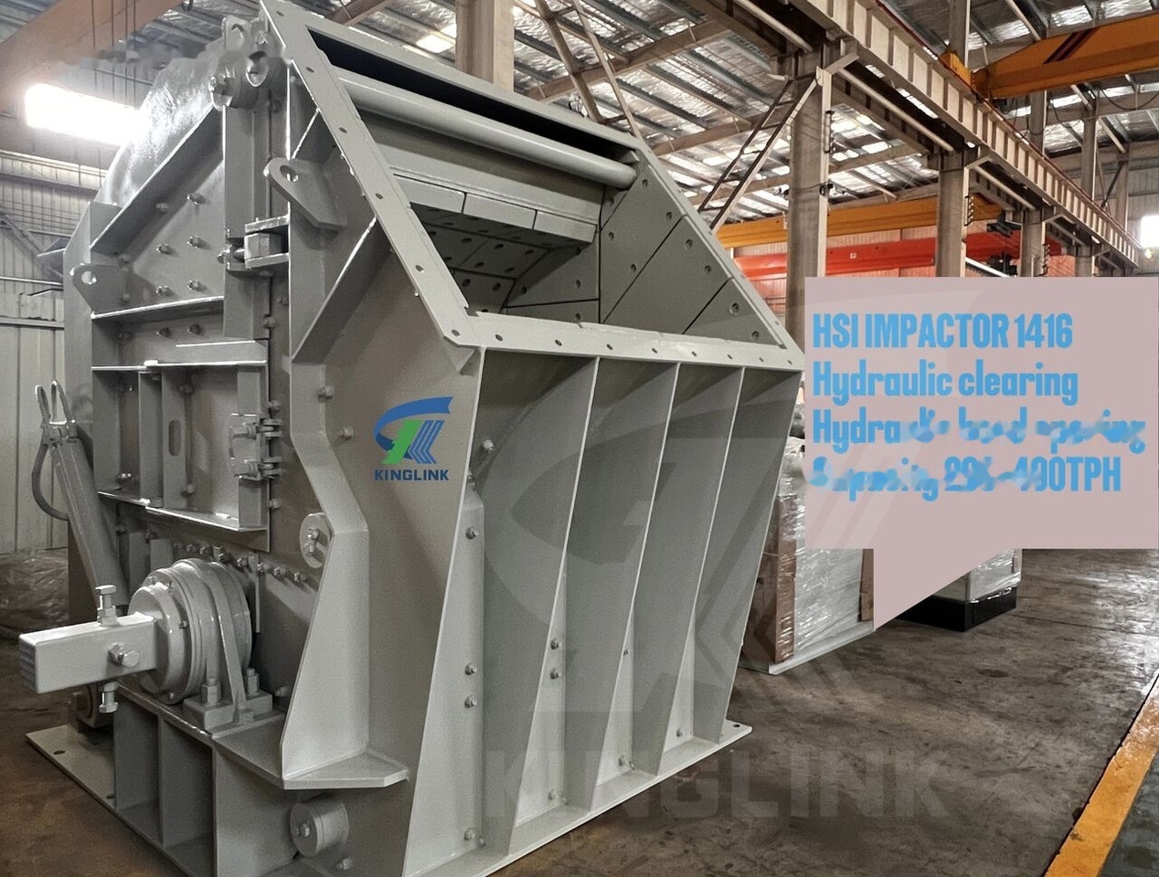 Kinglink HSI Impactor KPF1416 - Slagbreker: afbeelding 2 Kinglink HSI Impactor KPF1416 - Slagbreker: afbeelding 2