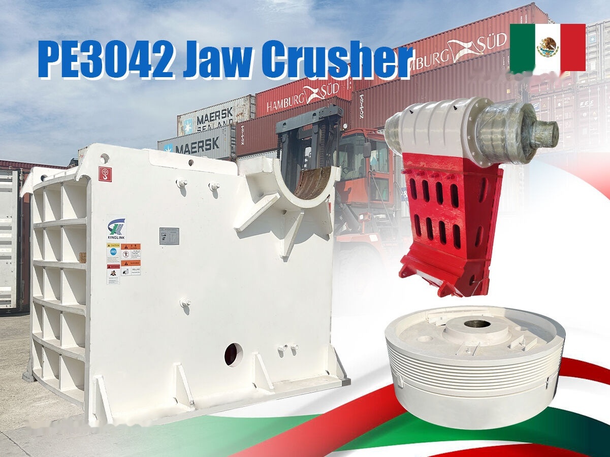 Kinglink PE3042 (30x42) Jaw Crusher | Limestone | Granite | Basalt - Kaakbreker: afbeelding 1 Kinglink PE3042 (30x42) Jaw Crusher | Limestone | Granite | Basalt - Kaakbreker: afbeelding 1