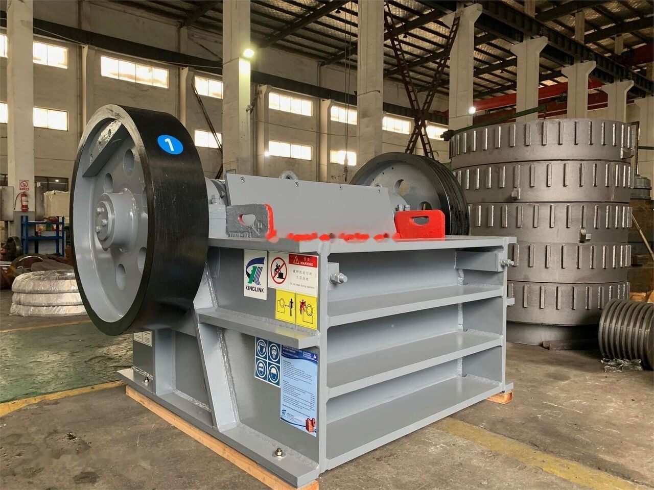Kinglink PEX1047 Jaw Crusher to USA - Kaakbreker: afbeelding 2 Kinglink PEX1047 Jaw Crusher to USA - Kaakbreker: afbeelding 2