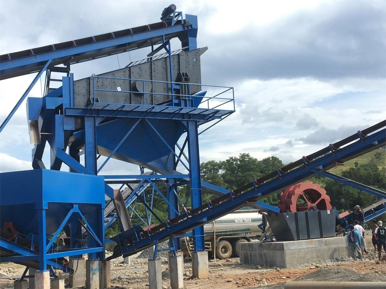 Kinglink XSD2610 Wheeled Bucket Sand Washer - Zeefinstallatie: afbeelding 5 Kinglink XSD2610 Wheeled Bucket Sand Washer - Zeefinstallatie: afbeelding 5