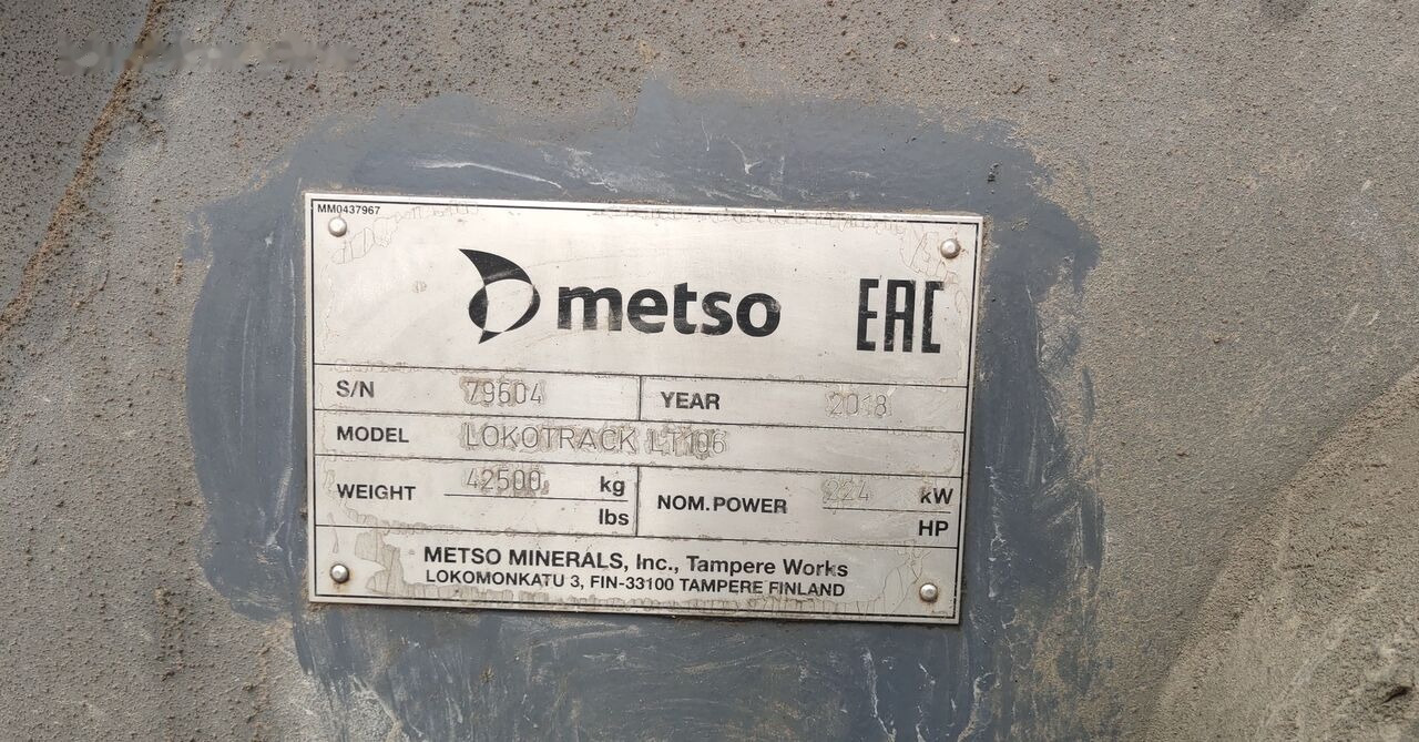 Metso Lokotrack LT106 Portable Jaw Crusher - Mobiele breker: afbeelding 2 Metso Lokotrack LT106 Portable Jaw Crusher - Mobiele breker: afbeelding 2