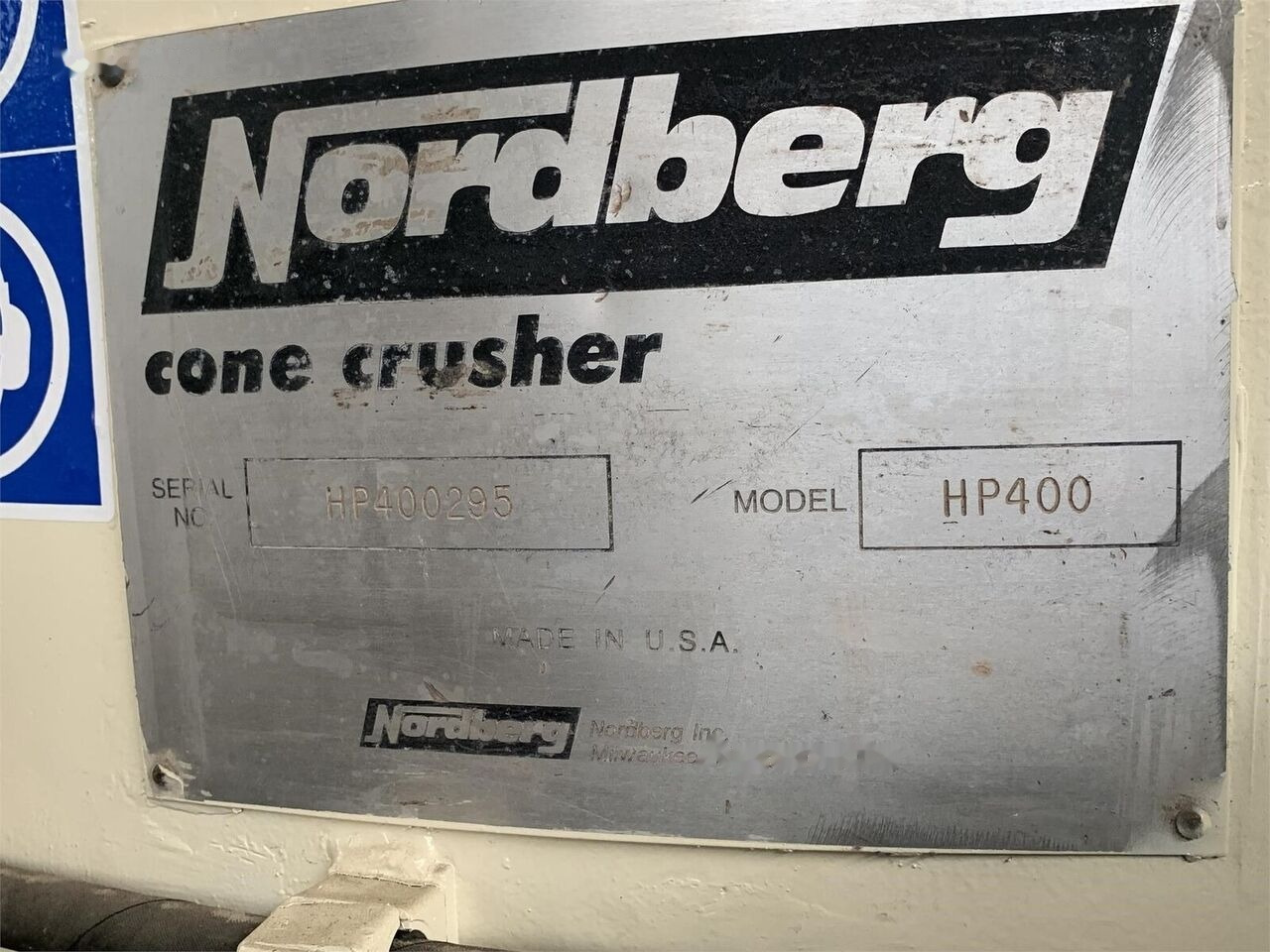 Kegelbreker Nordberg METSO HP400 Cone Crusher: afbeelding 6
