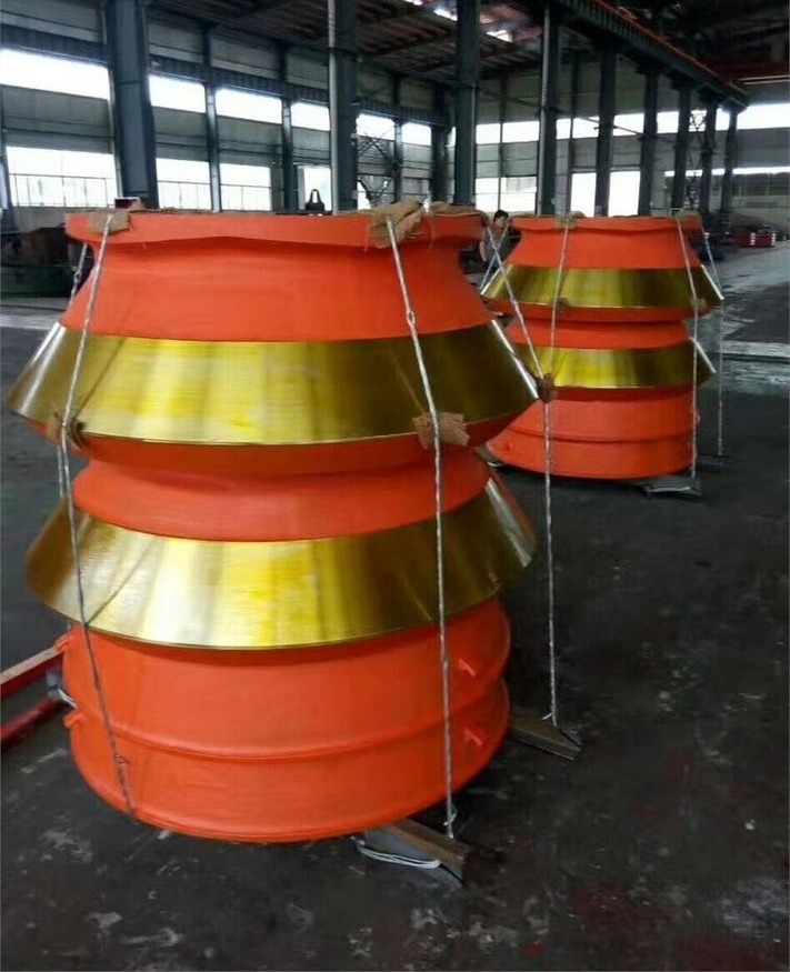 Nieuw Onderdelen Mantle and Concave Kinglink High Quality Cone Crusher for Metso crushing plant: afbeelding 7