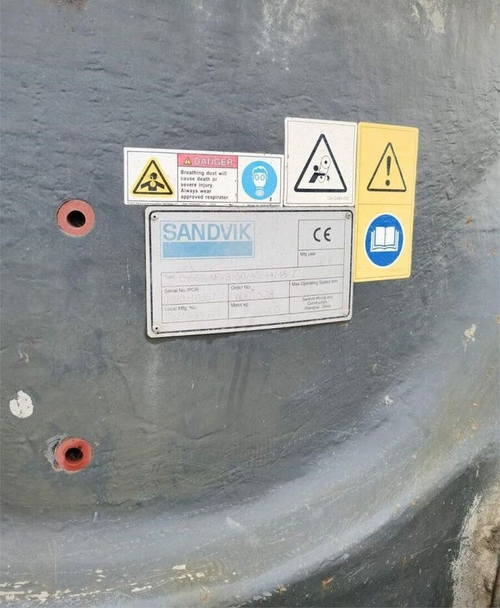 Sandvik CH660 - Kegelbreker: afbeelding 2 Sandvik CH660 - Kegelbreker: afbeelding 2