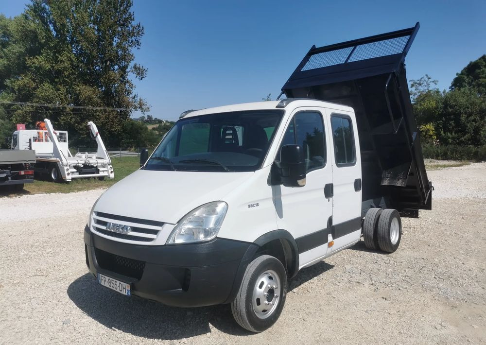 Kipper bestelwagen Iveco Daily 35C12 Brygadówka wywrotka Dubel hak kiper doka 35C13: afbeelding 1