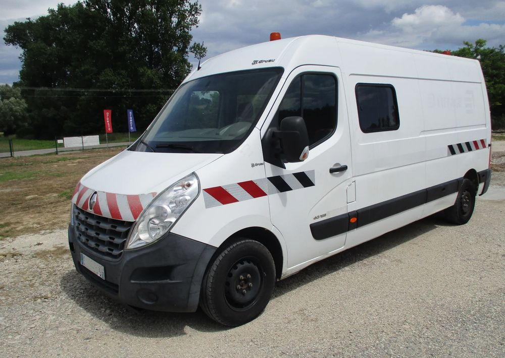 Renault Master L3H2 doka 7-osobowy Dubel 125dCi Brygadówka - Gesloten bestelwagen: afbeelding 1 Renault Master L3H2 doka 7-osobowy Dubel 125dCi Brygadówka - Gesloten bestelwagen: afbeelding 1